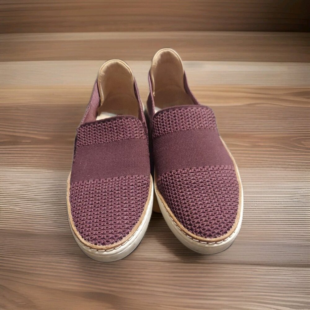 UGG Australia Sammy Knit Slip On Port Wine‎ Women's Sneakers Sz. 6.5